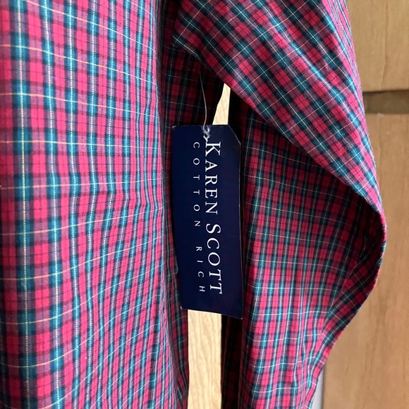 🎄🎅🏻🤶🏻Karen Scott Holiday Blouse - Size Medium - Picture 5 of 5